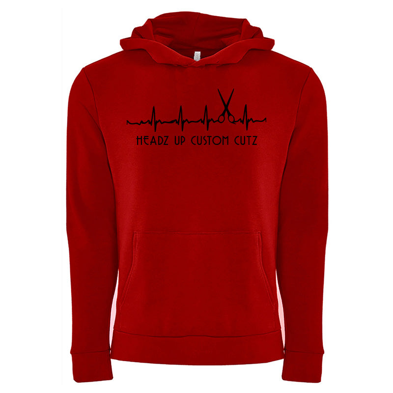 Custom red online hoodie